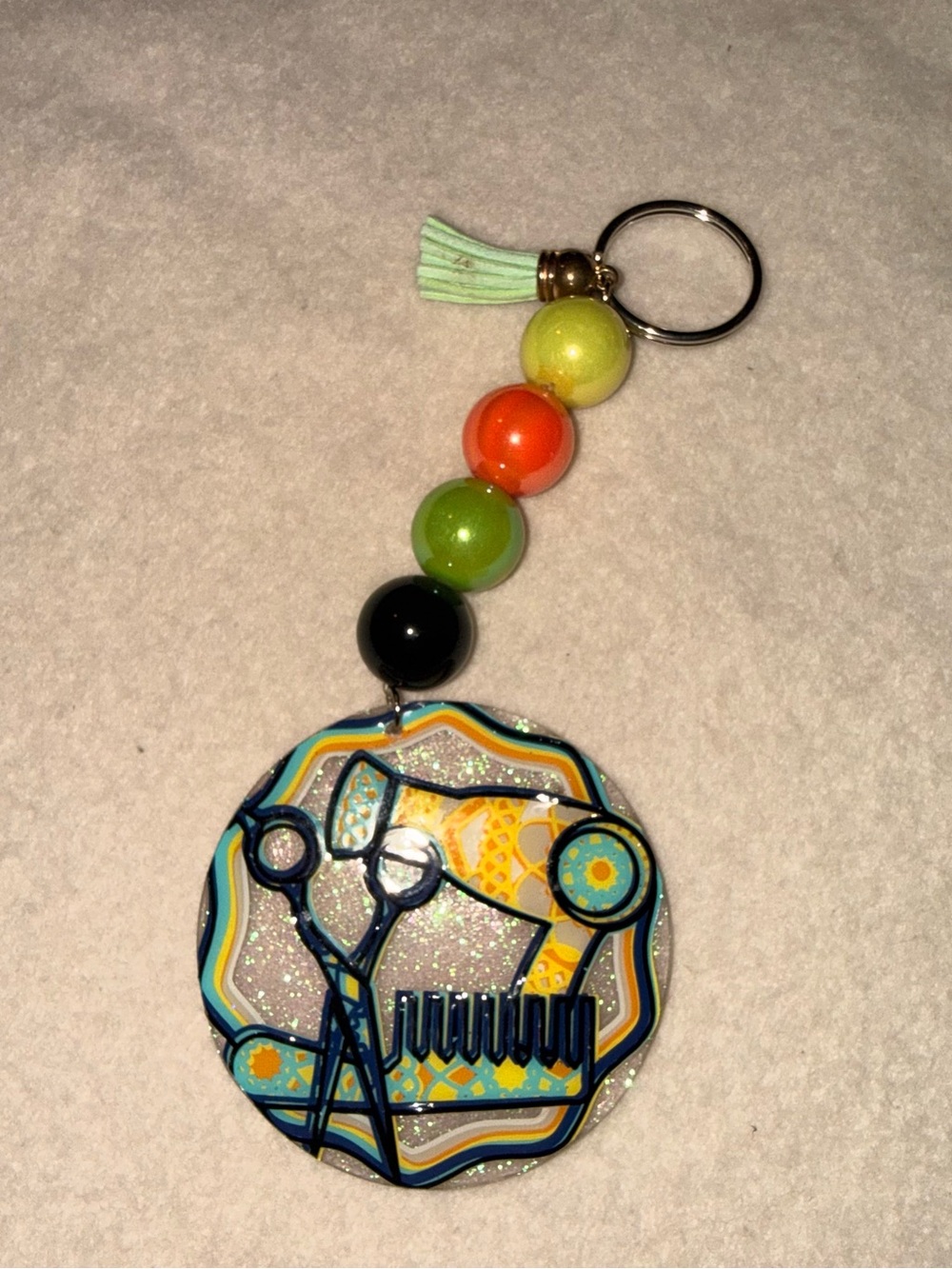 Hair Dresser Keychain